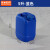 京洲实邦 塑料化工废液桶加厚耐酸碱酒桶 5L蓝色 （加厚款）
