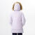 迪卡侬儿童保暖棉服夹克加厚外套加绒棉袄棉衣香芋紫125cm-4265529