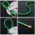 无上铸业 包塑钢丝绳 绿色 5mm 100米价