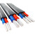 电线 电缆线铝芯户外电线平方铝线护套 2芯10平方(500米)