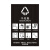稳斯坦 WST134 上海垃圾分类标识标签 环保不可回收标志贴纸（不可回收物21X28）
