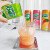 绿力果汁饮料6罐装水蜜桃红芭乐番石榴柠檬菠萝芒果维c水果饮品 混合6罐口味随机