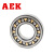AEK/艾翌克 美国进口 2201 调心球轴承 钢保持器 直孔【尺寸12*32*14】