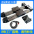 高速同步带滑台滑轨40/45/50/60电动十字滑台线性XYZ直线皮带模组 有效50mm行程