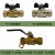 加达斯定制铜管专用卡套球阀太阳能热水卡套式阀门15紫铜圈Q91F 42(黄铜圈)