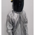 工业紫外线防护服套装防uvauvbuvc辐射面罩手套uv灯全身连体防护 分体衣服 （赠面具.手套） L