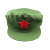 冰禹 BY-3153 老式怀旧65式军装 老军装演出服 红兵五角星 绿色军迷套装 175（2号）