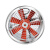 304不锈钢轴流风机耐高温管道风机通风低噪音厨房工业换气扇380V 3.5-2/380V 高转速 铝叶