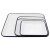 午励 方形盘 搪瓷托盘 实验室白色化工盘 加厚平底单个40*60 