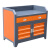 探福（TANFU）(B7平台柜子[带轮])加工中心磨床工作台数控车床工具柜重型辅助桌剪板P1060
