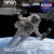 NASA官方联名t恤男潮牌情侣短袖T恤2022夏新款潮流圆领多彩上衣男 NA47-紫色 4XL  建议200-230斤
