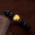 赛菲尔 黄金转运珠男款 3D硬金显大龙珠 盘龙串珠手串 霸气龙珠圆珠 约1-1.2克