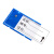 创硕（TECHAIN）磁铁强磁货架标签牌货架货位仓储磁性标牌40*100mm（销售单位：个）起订量50个 可选蓝/红/白