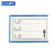 苏识 仓库货架塑料标签标识卡磁性材料卡片磁性物料卡 卡5.5*8cm 蓝色 强磁 10个装 1310128