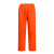 金诗洛 KSL138 分体双条环卫雨衣雨裤套装 安全反光警示双层清洁工路政园林 橘色175