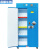 富都华创 温湿度监测柜 蓝色带温湿度监控 PP内衬化学品安全柜易燃品防爆柜