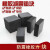 古达机械设备减震垫橡胶垫防震垫缓冲加厚橡胶块长方块黑色橡胶板垫高 100x100x30mm厚2个
