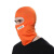 LISM头套电动 面罩氩弧焊防烤脸焊工隔热护脸电焊围脖电动夏季摩 橙色