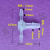 T型变径三通接头 塑料软管接头 宝塔异径转换接头 变径三通小变大 8-20-8