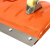 卫洋WYS-1261 橘色90cm带轮金属板推雪铲整套 物业保洁公路清洁工具推粮食除雪铲推雪板