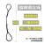 优束   插编钢丝绳起重吊装双扣吊索具编头子起重工具钢丝绳 12毫米6米/元