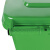震迪垃圾桶100L环卫室外垃圾筒带轮带盖酒店厨房垃圾桶KT520可定制