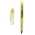 白金（PLATINUM）钢笔 PSQ-300C#30-F 黄色 学生练字书写 进口墨水笔透明笔杆0.3mm