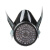 TWTCKYUS定制防毒面具上海跃丰地球牌2001口罩喷漆专用防粉尘活性炭单罐半 碳盒10只