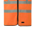 cmcbright 001005O反光背心粘扣荧光橙汽车交通安全警示马甲 荧光橙 M 