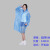 沁度 成人加厚一次性雨衣长款全身男女款大码景区户外用防水便携透明雨披n103 超厚纽扣款蓝色 