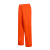 金诗洛 KSL138 分体双条环卫雨衣雨裤套装 安全反光警示双层清洁工路政园林 橘色175