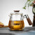 美斯尼 茶壶玻璃泡茶壶居家茶具加厚耐热玻璃木把泡茶器功夫茶具 品韵壶 710ml