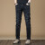 Lee Cooper品牌牛仔裤男新款修身春夏季修身直筒韩版潮流高端休闲长裤子男 1048黑色加绒款 30码