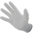 海太尔（HTR）通用手套系列 PU掌涂手套 PU涂层涂胶劳保防护手套 尼龙手套 0010-L 1副 定制