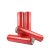伏利 缠绕膜 PE拉伸膜 包装膜保护塑料薄膜透明工业保鲜膜大卷打包膜 红色50cm宽5.8斤长约330米