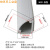 三角PVC墙角迷你线槽 H20三角扇形槽明装免打钉网线路美化隐藏线槽 H20白色 1米/根