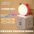 智能台灯人工智能语音小夜灯USB声控感应卧室床头睡眠led创意氛 萌猫款2个语音控制/七色变换/即