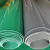 PVC平面加厚地垫工厂车间仓库实验室满铺地胶防水防滑光面塑胶垫 绿色 0.9米宽* 1米长（加厚）