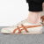 Onitsuka Tiger鬼冢虎男鞋女鞋 24夏季款耐磨轻便时尚情侣鞋潮流休闲鞋皮质板鞋 201/米色巧克力/新到货 40.5