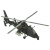 给养酷 武直10合金摆件模型1:100武装直升机仿真WZ-10航模成品军迷收藏摆件