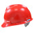 华信 ABS安全帽 小金刚V型安全帽 一指键建筑工地安全帽 T定做 红色 1顶
