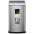 CCKO感应垃圾桶家用客厅卫生间创意全自动智能电动厕所夹缝厨房有盖桶 砂钢（方形9L）