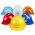 安全帽适用工地男士头盔定制加厚国标建筑工程电力防护帽透气施工 V型透气天蓝