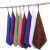 鸥宜ORYT 纤维毛巾抹布擦车柔软吸水清洁擦拭保洁布 30*30cm紫色10条