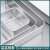 提拉米苏托盘器皿专用容器304不锈钢方盘长方形带盖铁盒平底盘子 砂光28*22*6.3cm带盖