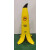 小心地滑台阶安全警示牌禁止停车标志酒店用品立式香蕉皮路锥创意 60cm香蕉锥正在维修 60x30cm