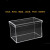 青芯微高透明亚克力盒子模型展示盒箱子防尘罩子有机玻璃板鱼缸定制加工 300*200*200毫米无盖