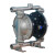 DYPV 内置式气动隔膜泵 QBY-K10 流量0.8m³/h 扬程70m 304不锈钢材质 F46聚四氟乙烯膜片