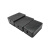 USB塑料电源外壳黑色自扣式分线盒 小接线盒线卡盒 电子仪表壳体 L-428黑色 外径60*37*17mm