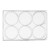 LABSELECT 11112 6孔细胞培养板平底贴壁TC表面透明独立纸塑包装1块/包，50块/箱